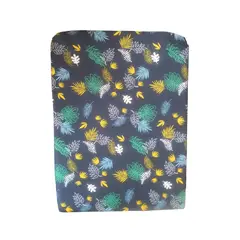 GENERICO - Cama colchoneta básica de verano para perro y gatos diseño floreado azul talla 0