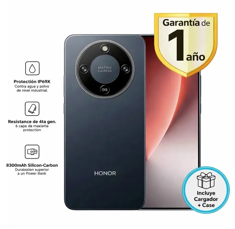 MAGIC 8 LITE 5G NEGRO 8RAM 256GB - REGISTRADO