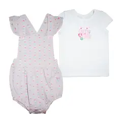 BEBELU - Conjunto Popelina Lulu Para Niña Bebelú