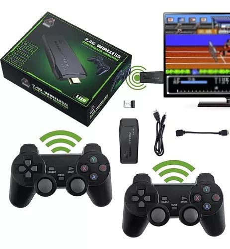 Consola Retro HDMI Mandos Inalambricos + 10 000 Videojuegos