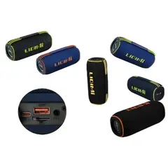 LIDIMI - Parlante Portátil 60W LD-S651 BLUETOOTH USB TF FM AUX TWS RGB LATERAL NEGRO