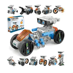 OEM - Robot Electrico Armable 12 Formas en 1 con Bateria Recargable