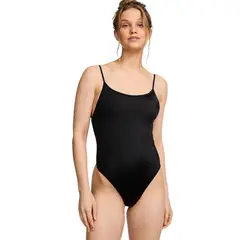 VICTORIA'S SECRET - Traje De Baño Enterizo Negro Con Dorado Victorias Secret