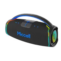 MICCELL - Parlante Bluetooth Portátil SP56 de 300W con Micrófono