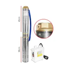 SAFARI - Bomba de Agua Sumergible para Pozo 4pulg 1 5HP 4SDM86