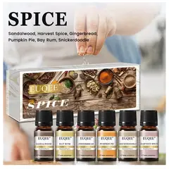 SIGNATURE PERU - EUQEE Set de Regalo de 6 Aceites de Fragancia de Condimentos