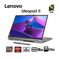 LENOVO - LAPTOP IDEAPAD 5 2 EN 1 14AHP9 /AMD RYZEN 7 8845HS /16 GB RAM /512GB SSD/14 WUXGA TÁCTIL