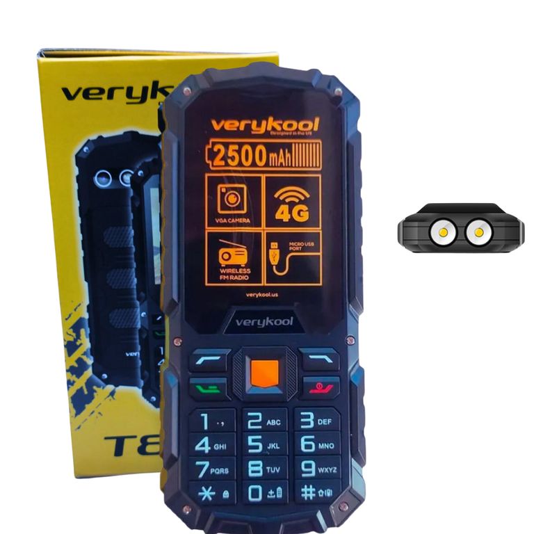 Celular T800 4G Doble Linterna y Bateria durable