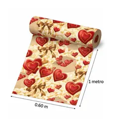 GENERICO - PAPEL DE REGALO 0.60 MT X 100 MT CARTAS