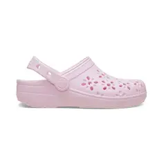 CROCS - Zuecos Classic Floral Cut Out Clog K Niños