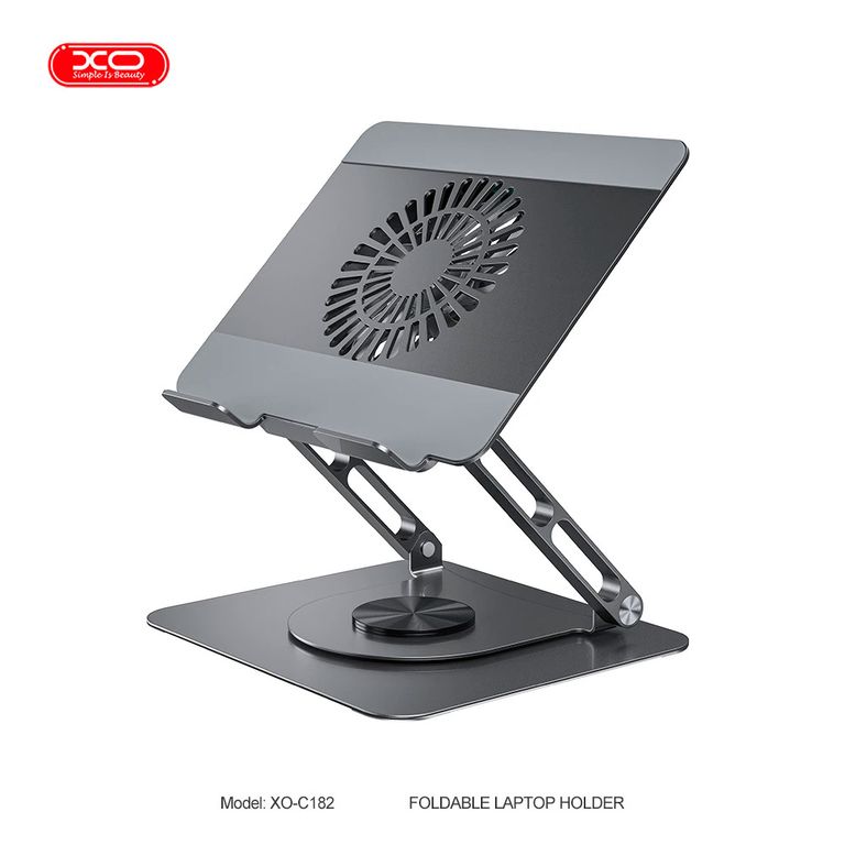 Soporte Xo-c182 Para Laptop Tabletas Con Cooler Giro 360°