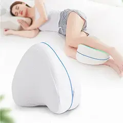 GENERICO - Almohada ortopédica relajante de rodillas piernas para dormir - blanco