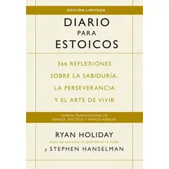GENERICO - Diario para estoicos. 365 REFLEXIONES SOBRE LA SABIDURIA. Edición limitada (cantos pintados)
