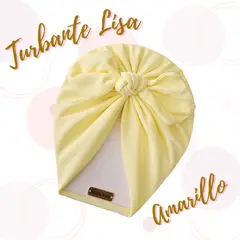 GENERICO - Turbante de algodon para bebes