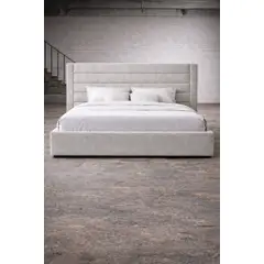 GENERICO - CAMA BOX TARIMA SALEM QUEEN PLATA