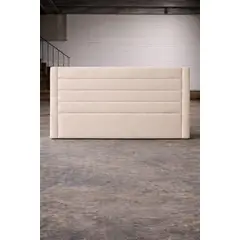 GENERICO - CAMA BOX TARIMA SALEM KING BEIGE