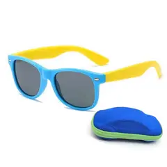 GENERICO - Lentes de sol para niños estilo deportivo con estuche