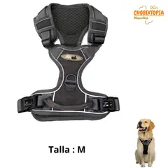 GENERICO - PECHERA CON ASA DE CONTROL Y CINTURÓN DE SEGURIDAD NEGRO-M