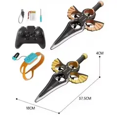 GENERICO - DRON ESPADA VOLADORA CON SENSOR Y CONTROL JUGUETE VIRAL 2026