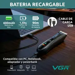 OEM - Trimmer Corporal Íntimo Hombre Impermeable Recargable