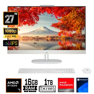HP - All in One CR0278LA AMD Ryzen 7-7730U Ram 16Gb SSD 1Tb 27 FHD Win11