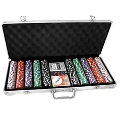 OEM - Set de Póker Profesional de 500 fichas