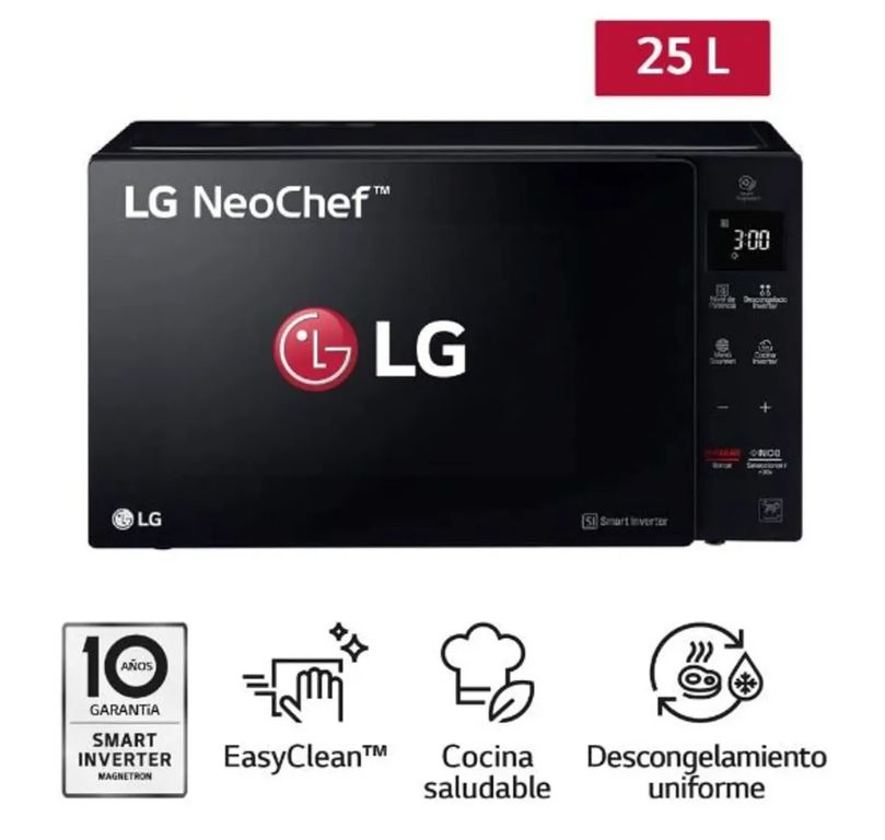 Horno Microondas MS2536GIS 25L - Negro