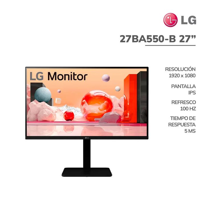 MONITOR 27 27BA550-B FHD IPS