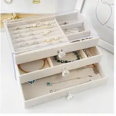 GENERICO - JOYERO ACRÍLICO 3 NIVELES – CALIDAD A1