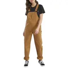 DICKIES - OVEROL MUJER COLOR  MARRON CLARO