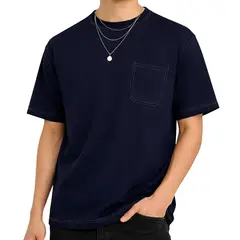 GENERICO - Polo Hombre Urbano Costura En Contraste