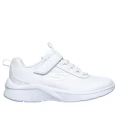 SKECHERS - ZAPATILLA ESCOLAR PARA NIÑA -302607L-WHT
