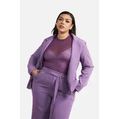 MISS LADY - BLAZER BASICO LAVANDA