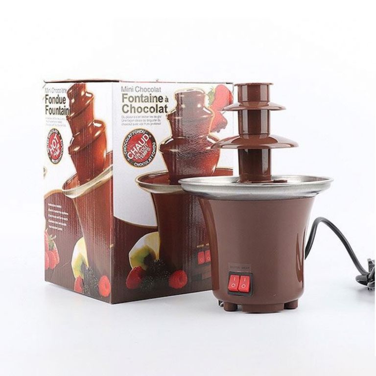 Mini Fuente de Chocolate Eléctrica 3 Pisos