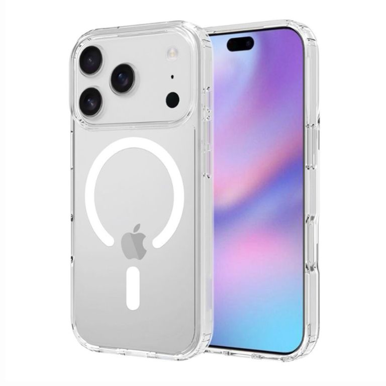 CASE TRANSPARENTE CON MAGSAFE PARA IPHONE 17PRO