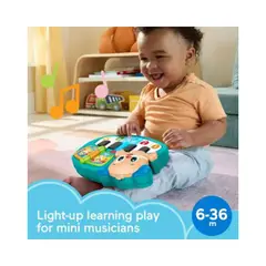 FISHER PRICE - JUGUETE BEBÉ FISHER-PRICE PIANO PERRITO RÍE Y APRENDE