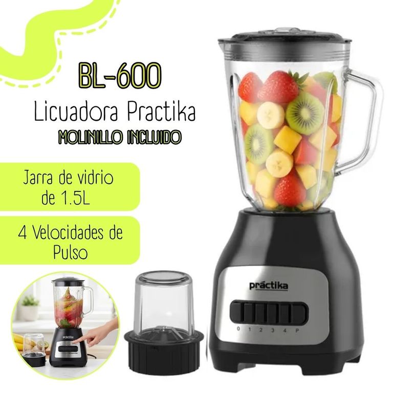Licuadora 1.5Lt de 600 watts BL-600