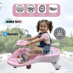 BABY - Correpasillo Twist Car para Niños «INFINITE» con Bluetooth Pink