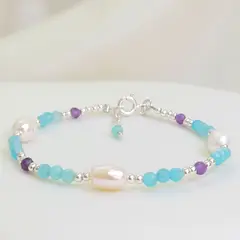 INTUERI - Pulsera Miriam Amazonita