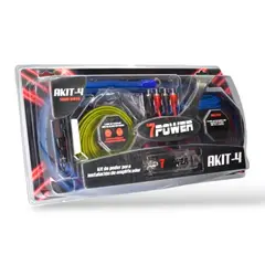 GENERICO - Kit de Cable N·4 7 Power Audio Car Audio para sistema