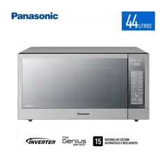Panasonic - Microondas 44L SILVER NN-ST76LSRPM