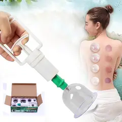 GENERICO - Ventosas chinas Para Vacumterapia 6pcs copas de succion