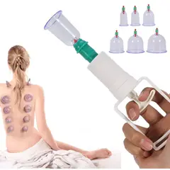 GENERICO - Ventosas chinas Para Vacumterapia 6pcs copas de succion