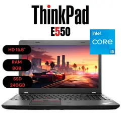 LENOVO - LAPTOP THINKPAD E550 INTEL CORE I5 RAM 8GB SSD 240GB PANTALLA HD