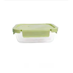 GENERICO - Taper De Vidrio Hermético 700ml Verde