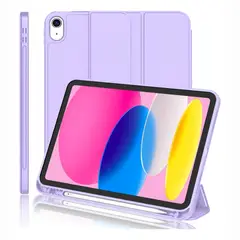 GENERICO - FUNDA SMART COVER PARA IPAD AIR 11 M2 2024/ M3 11" 2025 LILA