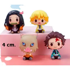 GENERICO - DEMON SLAYER: KIMETSU NO YAIBA SET 4 UNID.