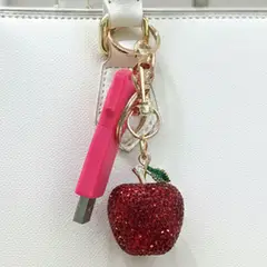 KINGSTON - LLAVERO MANZANA BRILLANTE + MEMORIA USB 64 GB ROSADO