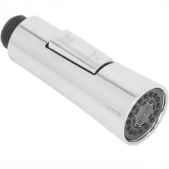 GENERICO - Cabezal Aireador Recto doble funcion para Grifo Cocina Extraíble cromado