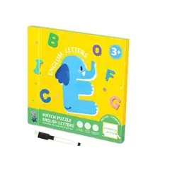 GENERICO - Rompecabezas para niños de 1 A 3 años Habilidades Motoras finas Alfabeto